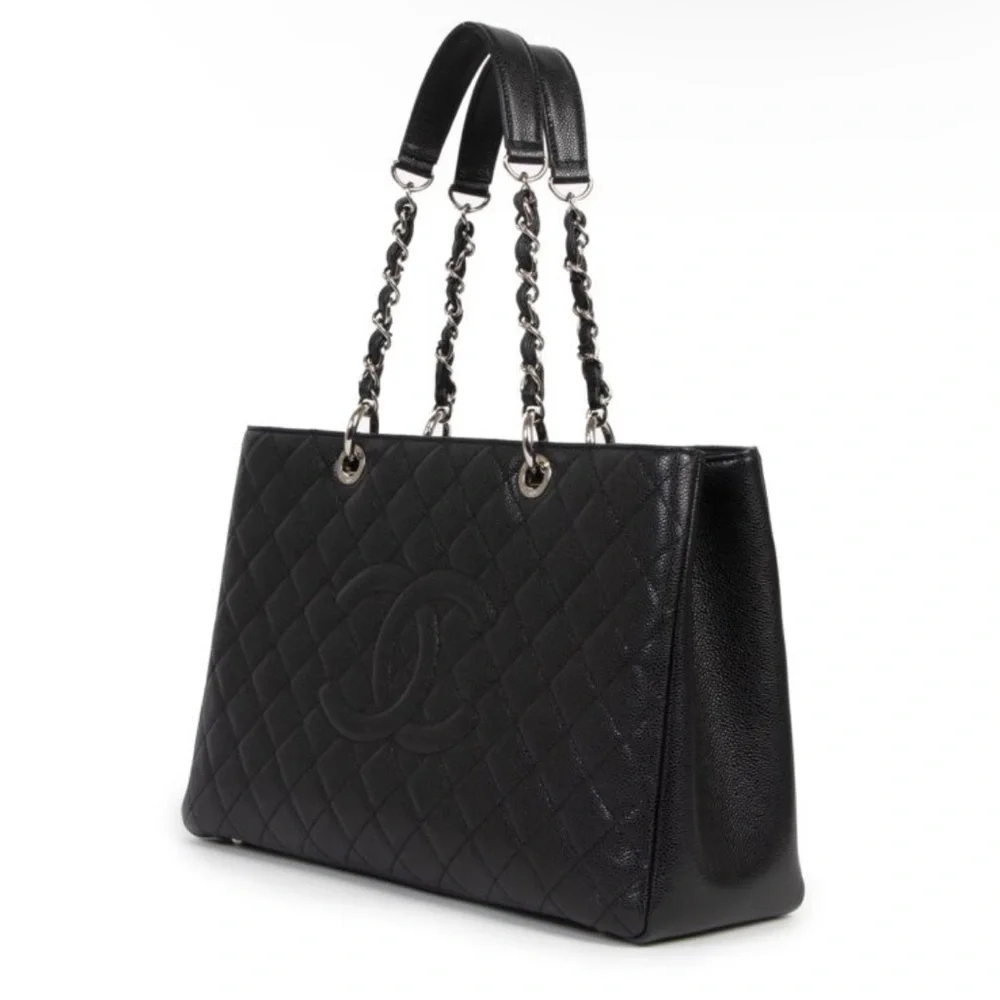 Chanel Black Caviar Grand Shopping Tote (GST)